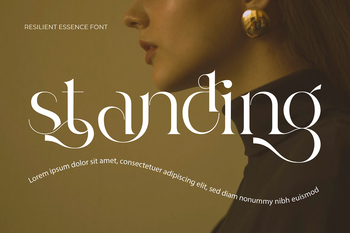 Resilient Essence - Elegant Font, a Serif Font by 177Studio (Photo 5 of 8)