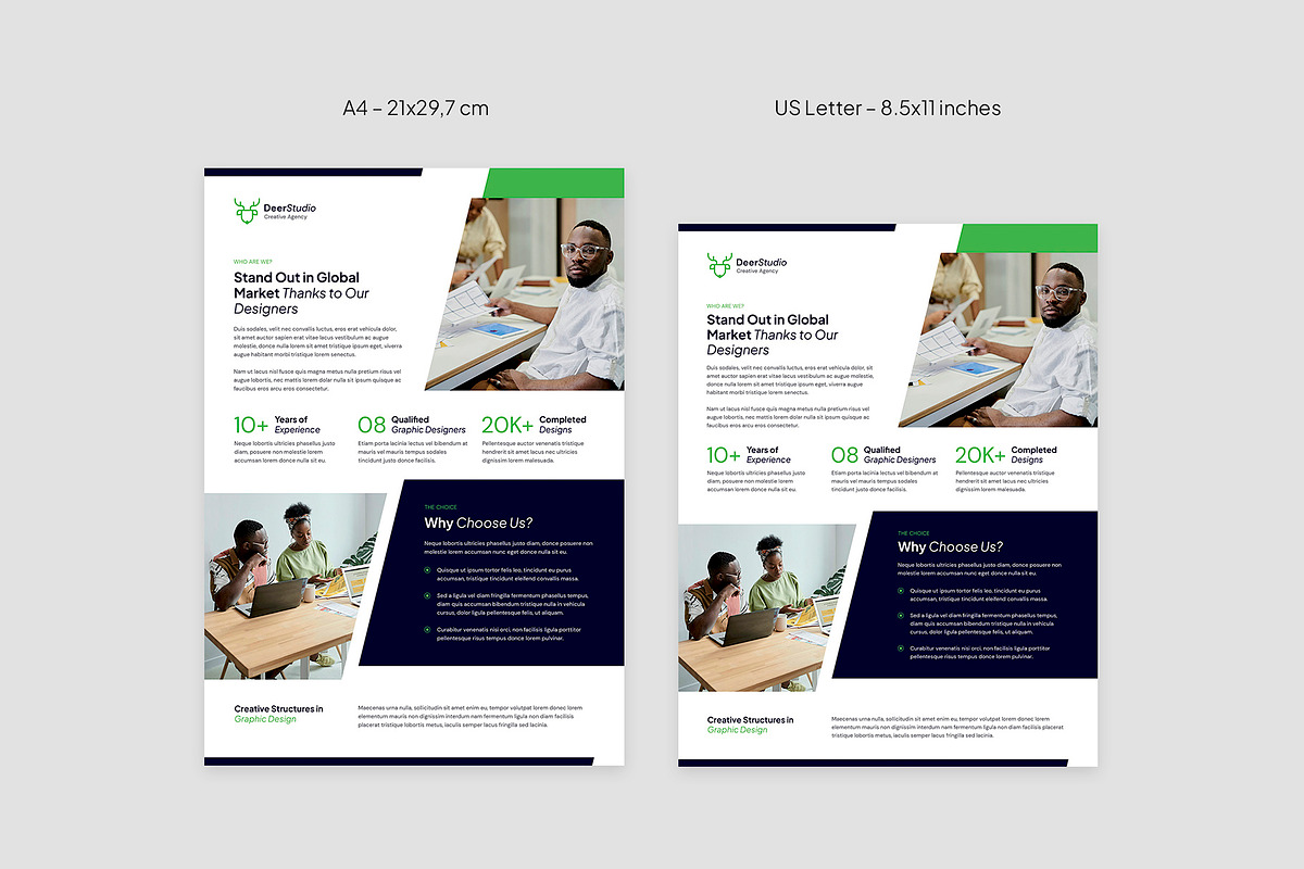 Web Studio Corporate Flyer Template, a Flyer Template by artbart (Photo 7 of 10)