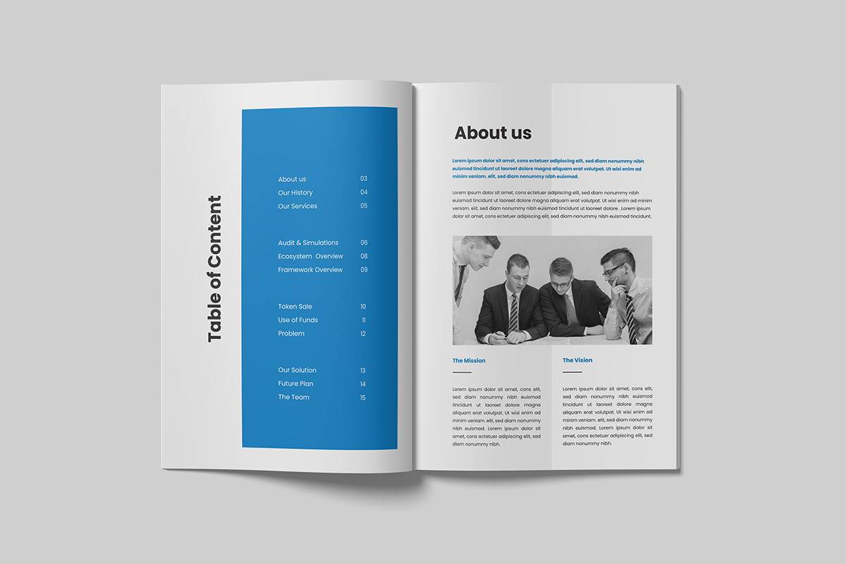Modern Whitepaper Design, a Brochure Template by afsar.hossain (Photo 2 of 8)