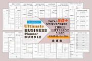 Business Planner Template/Canva, a Stationery Template by DesignByStore (Thumbnail 1 of 5)