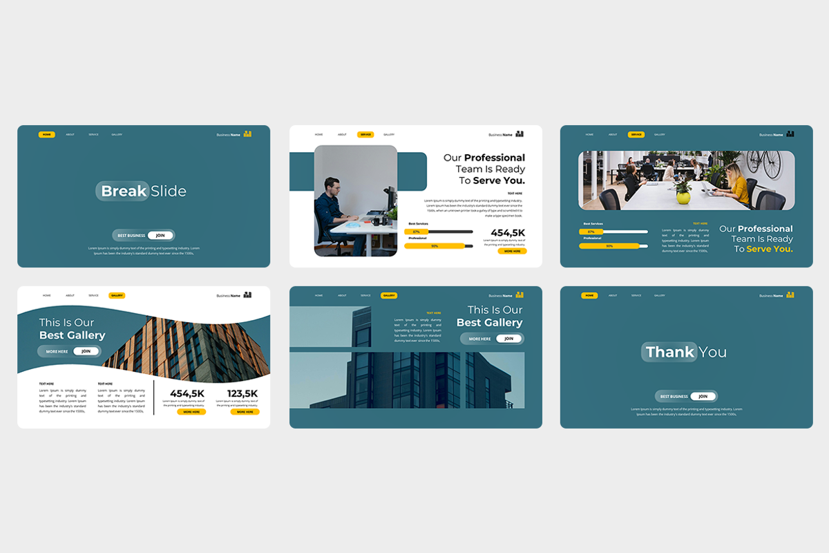 Business - Keynote Template, a Presentation Template by Iqsiart Studio (Photo 3 of 3)