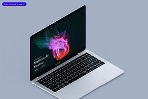 MacBook Air Mockups 2018 PK