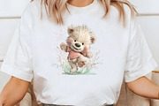 Whimsical Summer teddy bear Clipart, an Illustration by Designworld (Thumbnail 5 of 7)