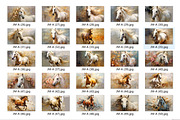 Collection of oil painting horses, a Decorative Illustration by fei long (Thumbnail 2 of 10)