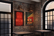 Bar Poster Mockups, a Print Template by Luuqas Design (Thumbnail 3 of 6)