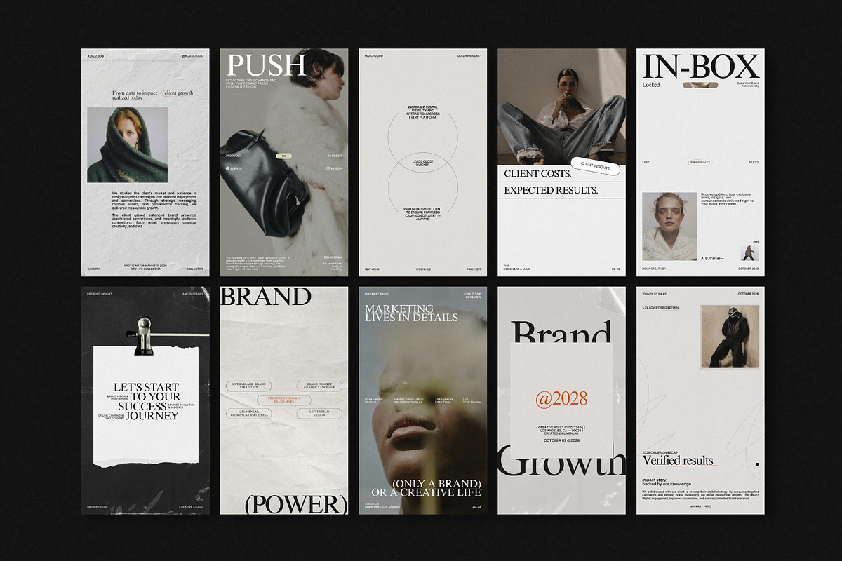 ZUNO | Instagram Post & Story (I), a Social Media Template by The Aesthetic Studio (Photo 6 of 10)