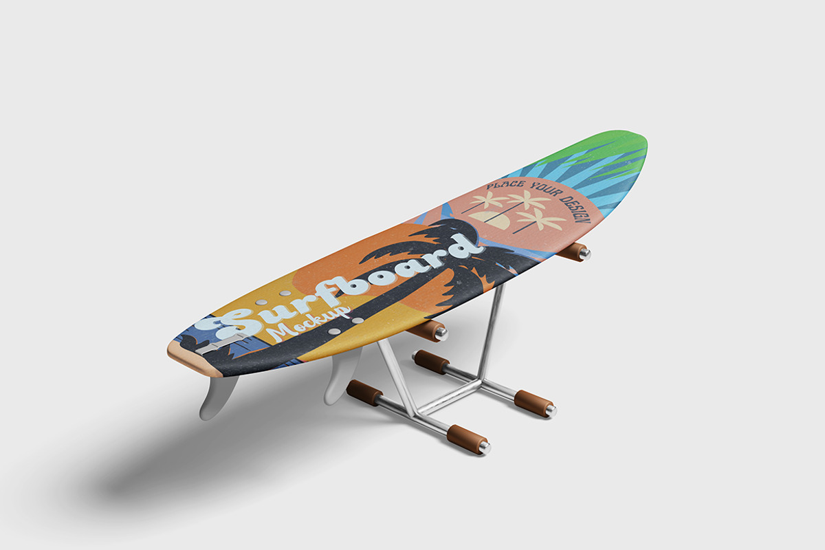 Surfboard Mockup, a Product Mockup by bimockup (Photo 3 of 6)