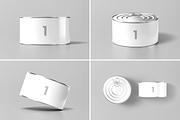 Food Can Mock-up 2, a Packaging Mockup by BLISS DESIGN (Thumbnail 2 of 4)