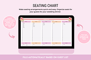 Wedding Planner Google Sheets, a Templates & Theme by SunshineStudioBoutique (Thumbnail 7 of 10)