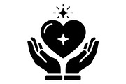 Flower Love Heart Silhouette, an Object Graphic by Gfx_Store (Thumbnail 10 of 15)