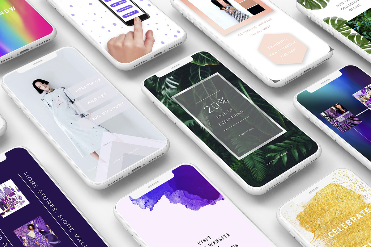 ANIMATED INSTAGRAM STORIES vol.1, a Social Media Template by Alim Yakubov (Photo 5 of 5)