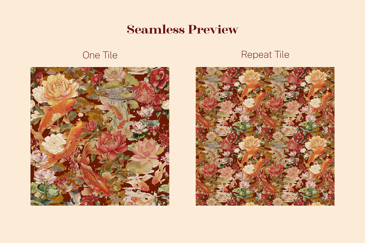 THE PROSPERITY, a Pattern Graphic by rumacorakstudio (Photo 4 of 7)