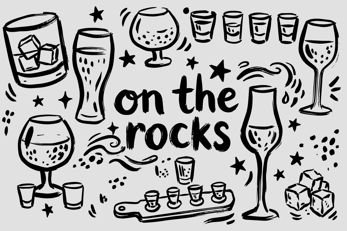 Whiskey, Craft Beer & Spirits Doodle, a Food Illustration by Huza Studio (Photo 10 of 10)