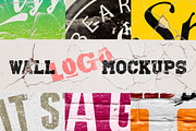 Vintage Wall Logo Mockups, a Product Mockup by lissius (Thumbnail 1 of 7)