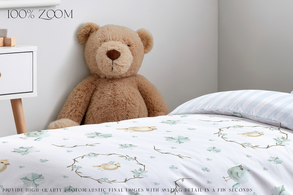 Toddler Bedding Mockups, a Household Mockup by mock-ups (Photo 15 of 20)