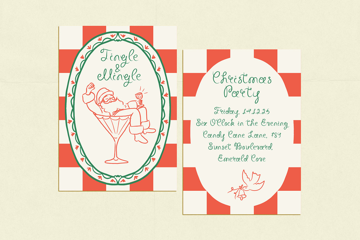 Whimsical Christmas Clipart Bundle, a Seasonal Illustration by Ayya Studio (Photo 18 of 21)