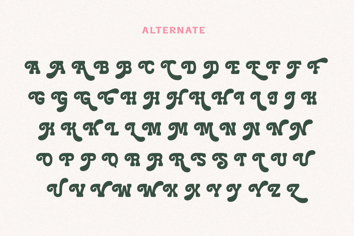 Holiday Mango - Retro Slab Font, a Slab Serif Font by HansCo Studio (Photo 9 of 11)