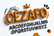 Cezafo - Elegant Modern Serif, a Serif Font by Astuti Studio (Thumbnail 17 of 24)