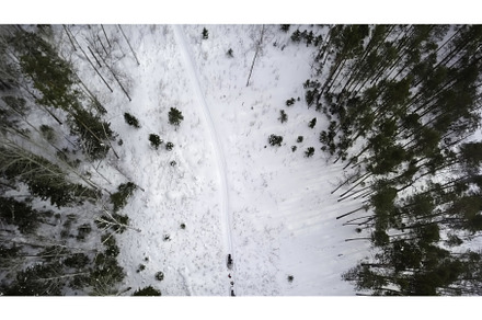 A Stunning Aerial View Showcasing a, a Nature Photo by Media Whale Stock
