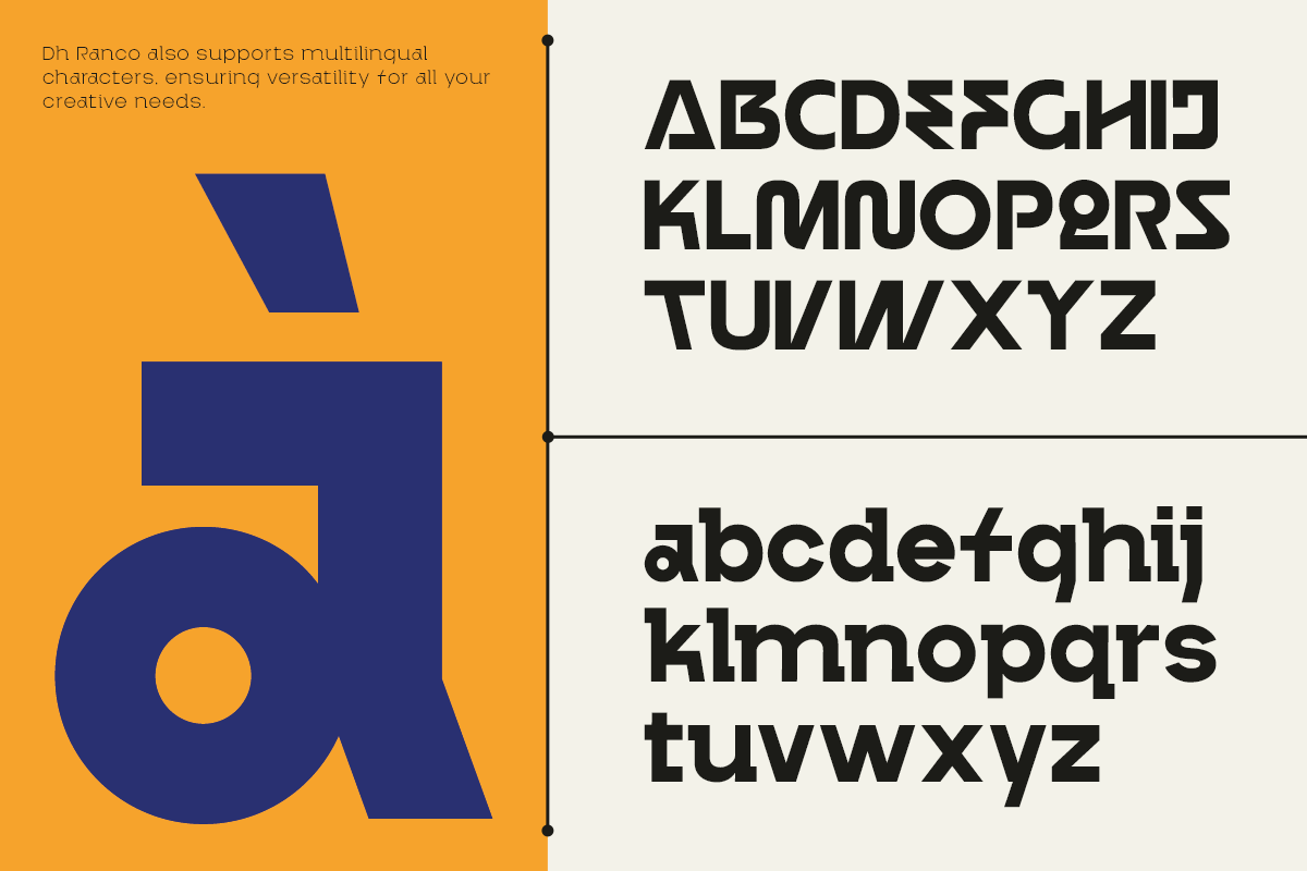Ranclo - 7 Modern Minimalist Family, a Sans Serif Font by Dharmas Studio (Photo 8 of 17)