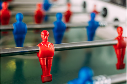 Table football game with red and, a Sports & Recreation Photo by Our Amazing World