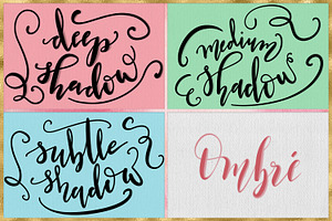 Procreate Lettering Brushes Bonus