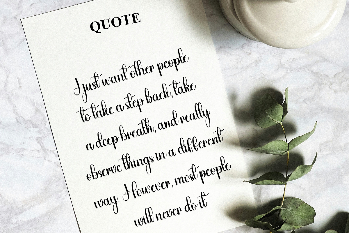 Magnificent, a Handwritten Font by FreshTypeINK (Photo 8 of 8)