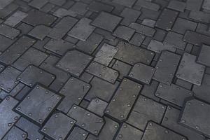 Metal Plate Tile 02