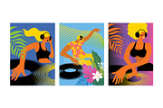 DJ illustrations set, a Person Illustration by lenlis (Thumbnail 5 of 13)