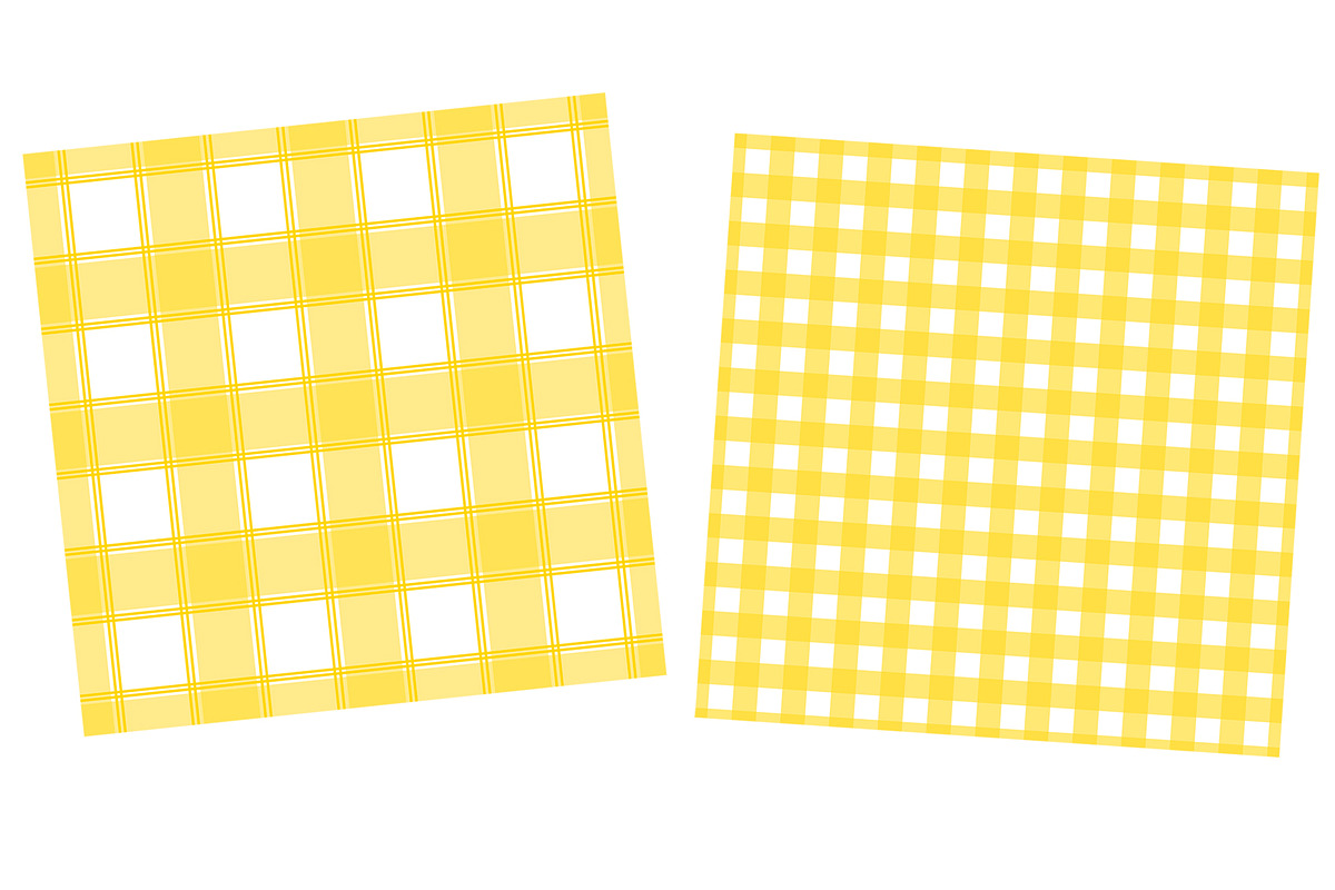Yellow Buffalo plaid pattern, a Pattern Graphic by IrinaShishkova (Photo 4 of 7)