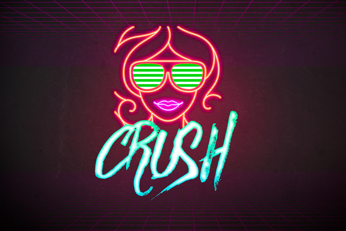 Retro Text Effects, a Layer Style Add-On by mixmedia87 (Photo 7 of 8)