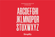 Monohaus - Tall Display Font, a Font by Simplify Creative (Thumbnail 2 of 9)