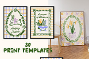Spring Easter Cottagecore Graphic, an Object Graphic by ArtFM (Thumbnail 4 of 13)