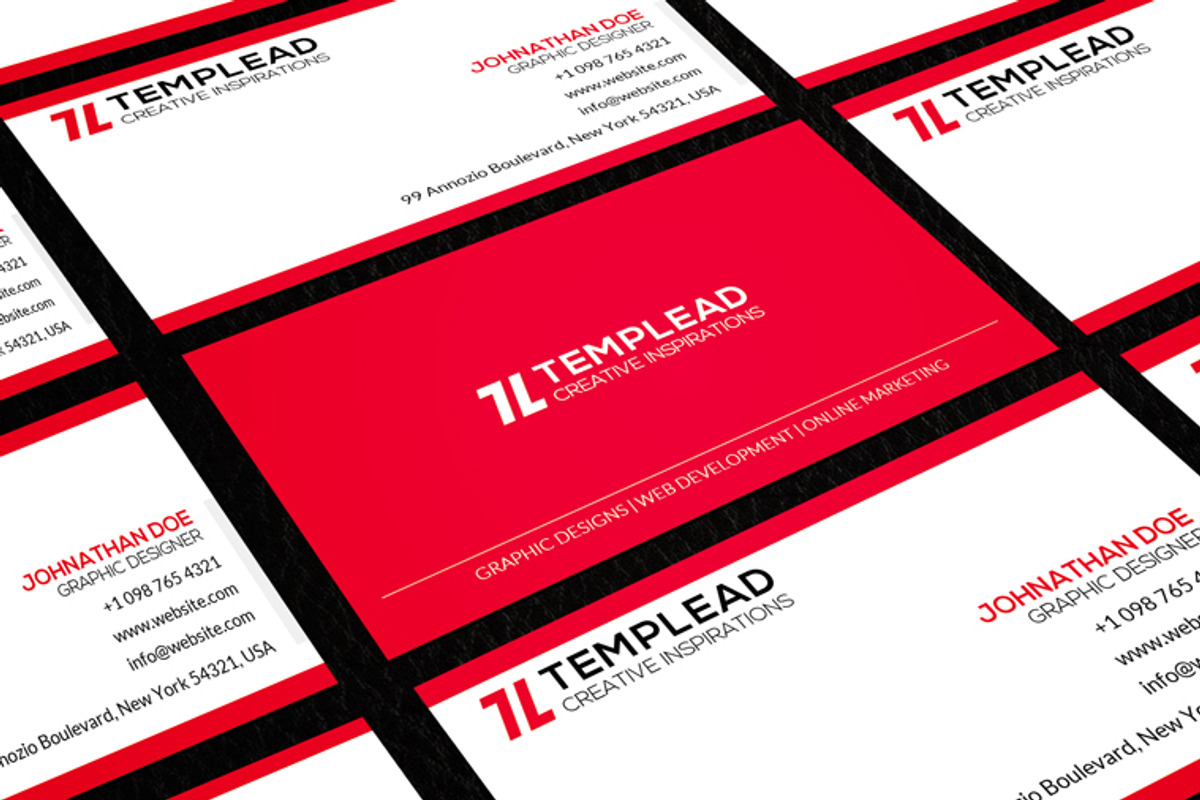 Corporate Business Card CM118, a Business Card Template by annozio (Photo 4 of 4)