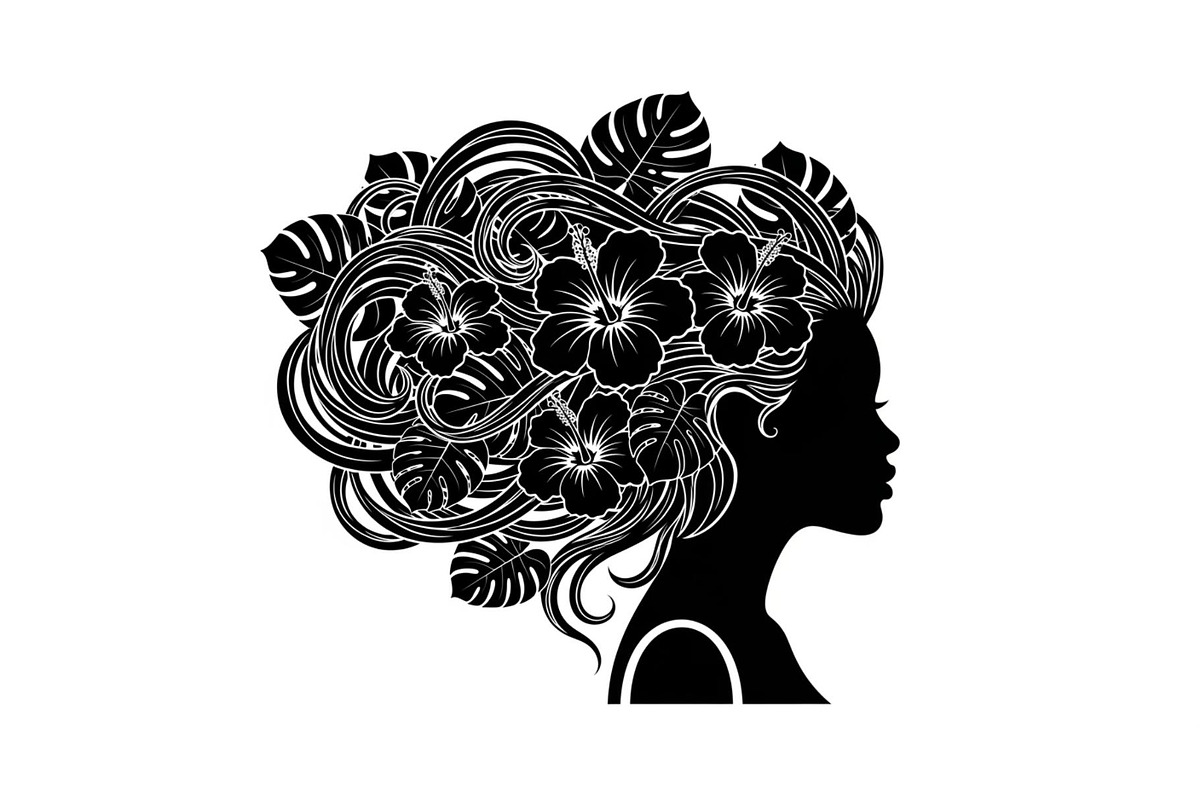 Floral Woman Face Silhouette Bundle, an Illustration by jahid234 (Photo 10 of 31)
