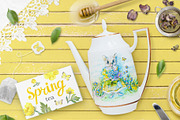 Cute Victorian mice illustrations, a Background Graphic by Art by Lady Natali (Thumbnail 4 of 18)