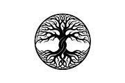 Tree of Life Circle SVG Bundle, an Illustration by Gfx_Store (Thumbnail 6 of 50)