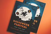 Halloween Festival Flyer, a Flyer Template by KMZVR.Lab (Thumbnail 2 of 3)