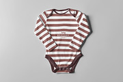 Baby Bodysuit Mock-up 2, a Shirt Mockup by Yogurt86 (Thumbnail 5 of 11)