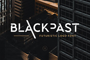 Blackpast - Futuristic Logo Font, a Sans Serif Font by Sarid Ezra (Thumbnail 1 of 6)