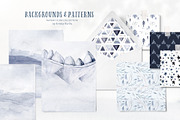 Arctic cute animals.  Watercolor set, an Animal Illustration by Peace ART (Thumbnail 17 of 22)