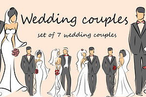 Wedding couples