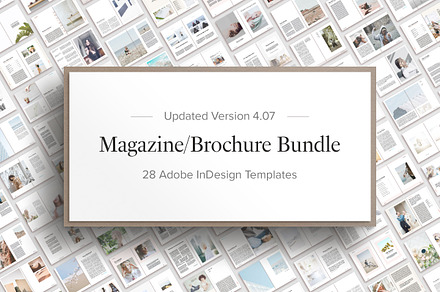 Magazine & Brochure Bundle, a Magazine Template by Ruben Stom