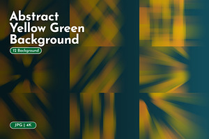Abstract Yellow Green Background