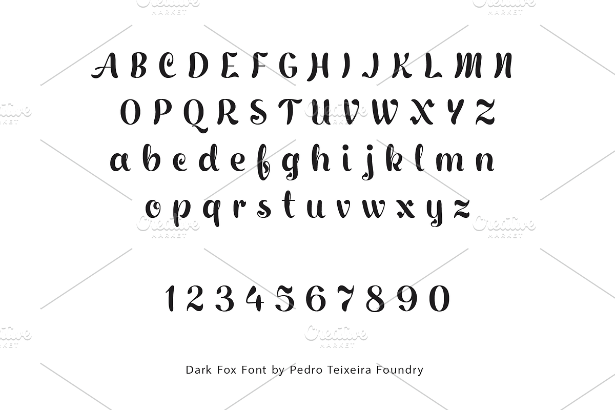 Dark Fox Font preview 5