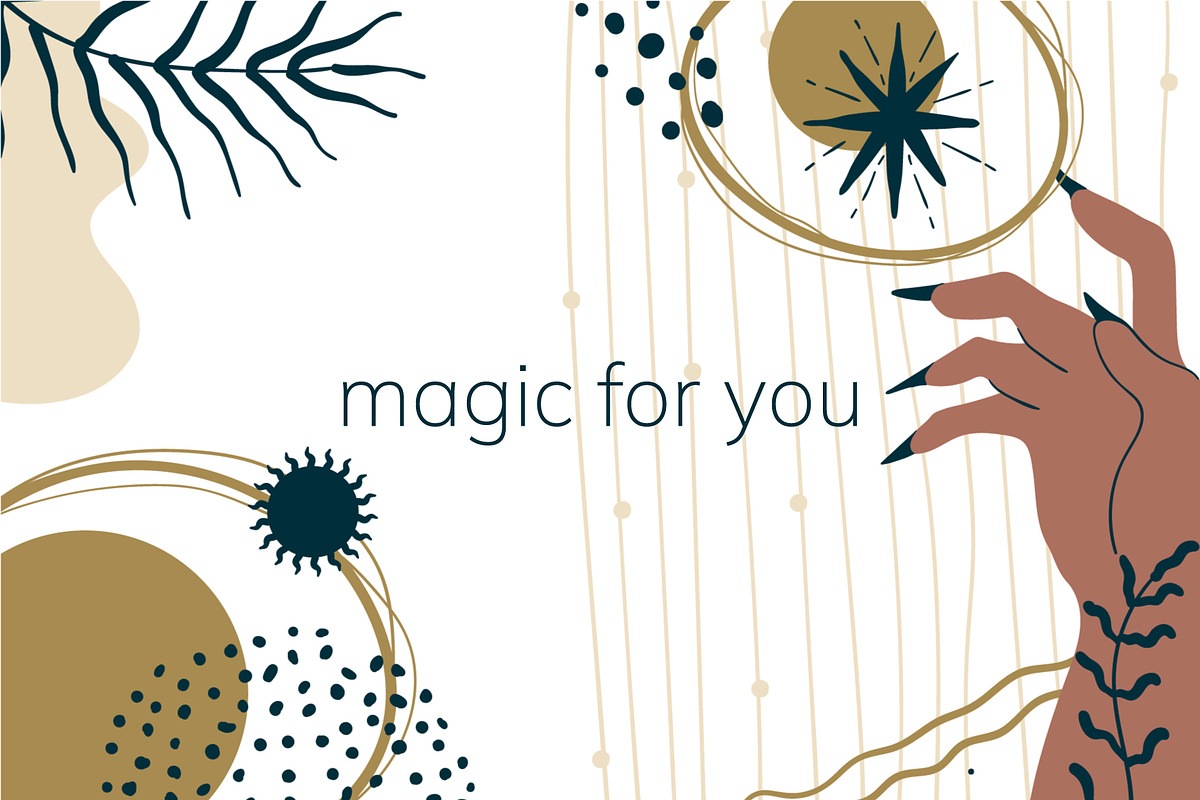 Bohemian mystery. Magical set., an Animal Illustration by Vector Mystery (Photo 3 of 9)