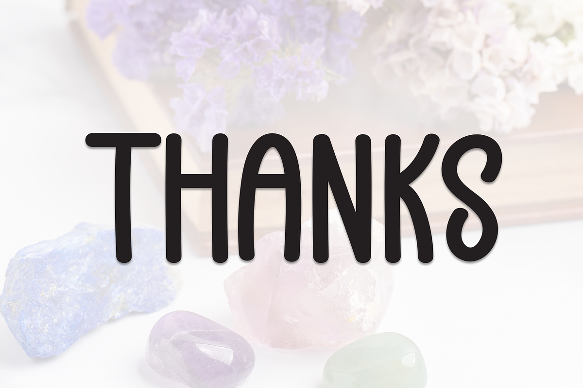 Rainbow Moonstone | Script Font, a Script Font by Scratchones (Photo 8 of 8)