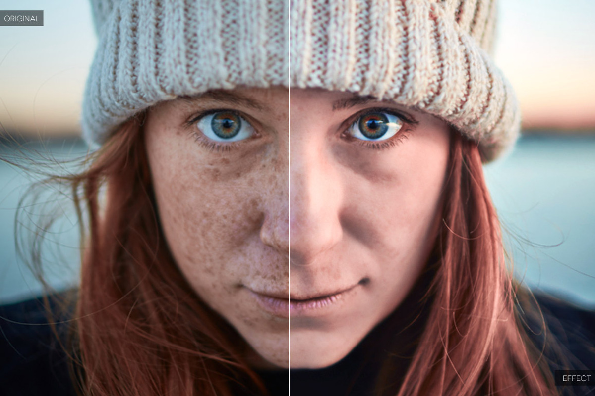 Skin Retouch Photoshop Actions Kit preview 7