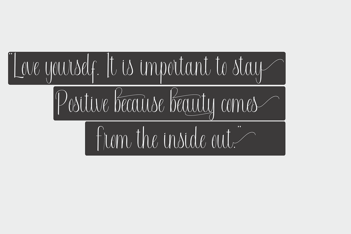 Radetta, a Script Font by PollemSt (Photo 3 of 10)
