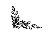 Floral Corner Ornament Vector Bundle, an Illustration by Designs_River (Thumbnail 44 of 51)